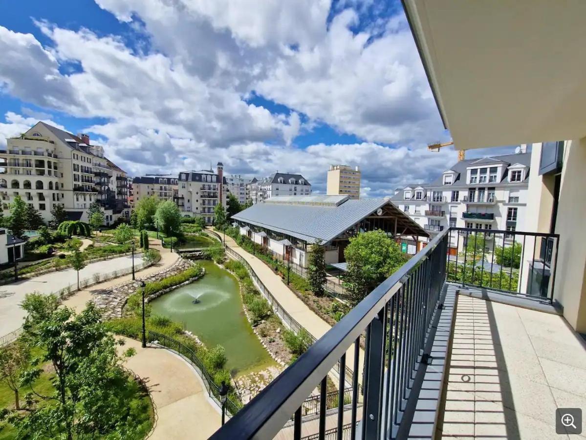 Sublime Appartement 4 Etoiles Neuf T3 Aputeaux 61M2 Proche La Defense, 10M2 De Terrasse Avec Magnifique Vue Exterior photo